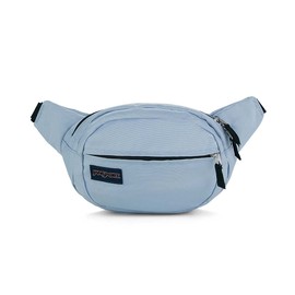 JanSport Fifth Avenue Fanny Pack Crossbody Bags for Women, Men - Stylish, Durable Waist Bag with Adjustable Belt, Main Zippered Pocket, Quick Stash Pocket - Travel Essentials - Blue Dusk