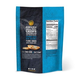 Stonefire, Naan Crisp Sea Salt, 6 Ounce