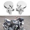 Universal CNC Motorcycle Foldable 7/8" Handle Bar End Mirrors Rearview
