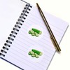 24 x 40mm Round 'Sliced Cucumber' Stickers (SK00041581)