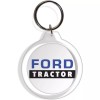 Ford Garden Farm Tractor Keychain Keyring Yard Lawn Mower hook