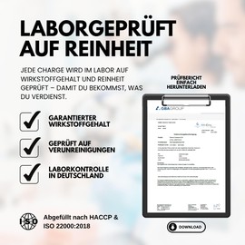 Coenzym Q10 Ubiquinon – laborgeprüft in Deutschland – 120 vegane Kapseln – hochdosiert & aus Fermentation – 100mg pro Kapsel - Zellenergie & antioxidativer Schutz – hochwertiges Coenzym Q10