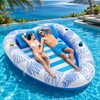Heart-Shaped Inflatable Pool Lounger for Adults – Oversized PVC Floating