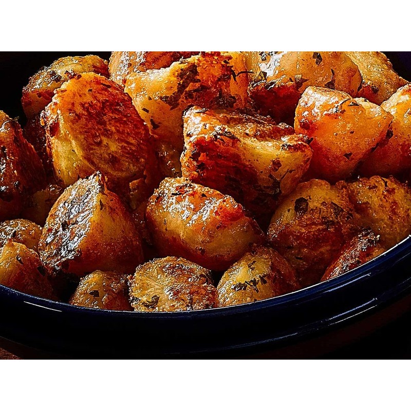 Set of 2 x Large 36cm Vitreous Enamel Oven Roasting