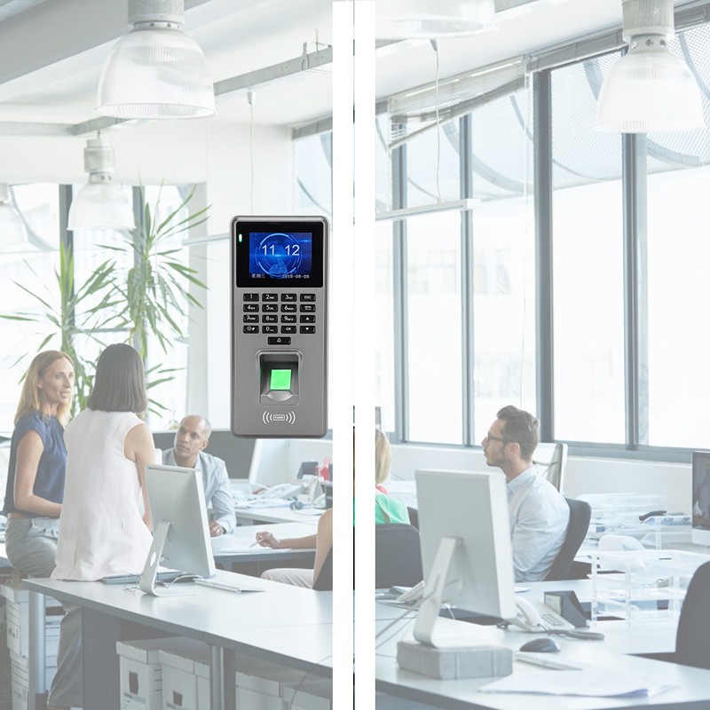 DC 12V 2.8in TFT HD Display Fingerprint Password Card Door