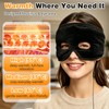 Thermo Relief Heated Sinus Mask, Extra Large Face Heating Pad
