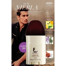 Desodorante Fm Force Magnetique Jafra Hombre Envio Inmediato Fougere Marina Acuosa