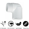 Lakesstory PVC 90 Degree Elbow Pipe Fitting - 3/4 Inch