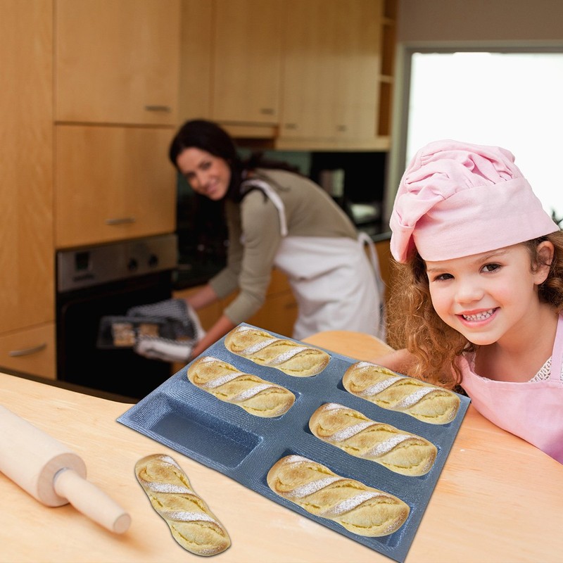 Bluedrop Silicone Bread Forms Square Shape Bread Molds Non Stick