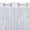 Arsvita String Curtain Lurex-Optic Thread Curtain with Eyelets, Trendy Decoration