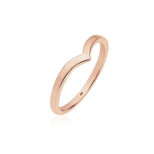 Elli Geo Basic 0602280516 Women's Ring V Ring V Ring