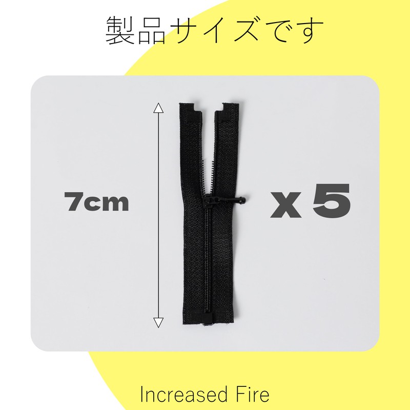 Micro Doll Clothes Fasteners, 5 Pieces, 2.8 inches (7 cm),