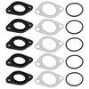 EMSea 5 Sets Motorcycle Heat Inlet Gasket Kit 26mm Motocross