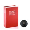 Lysmics Book Safe Box Key Lock Hidden Safe (Blue, S)