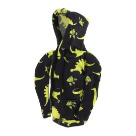 RATCHROLL 1 Pc Universal Gear Shift Knob Cover Automotive Manual Stick Shifting Handle Protector Dinosaur Hoodie Style Black,Yellow Polyester