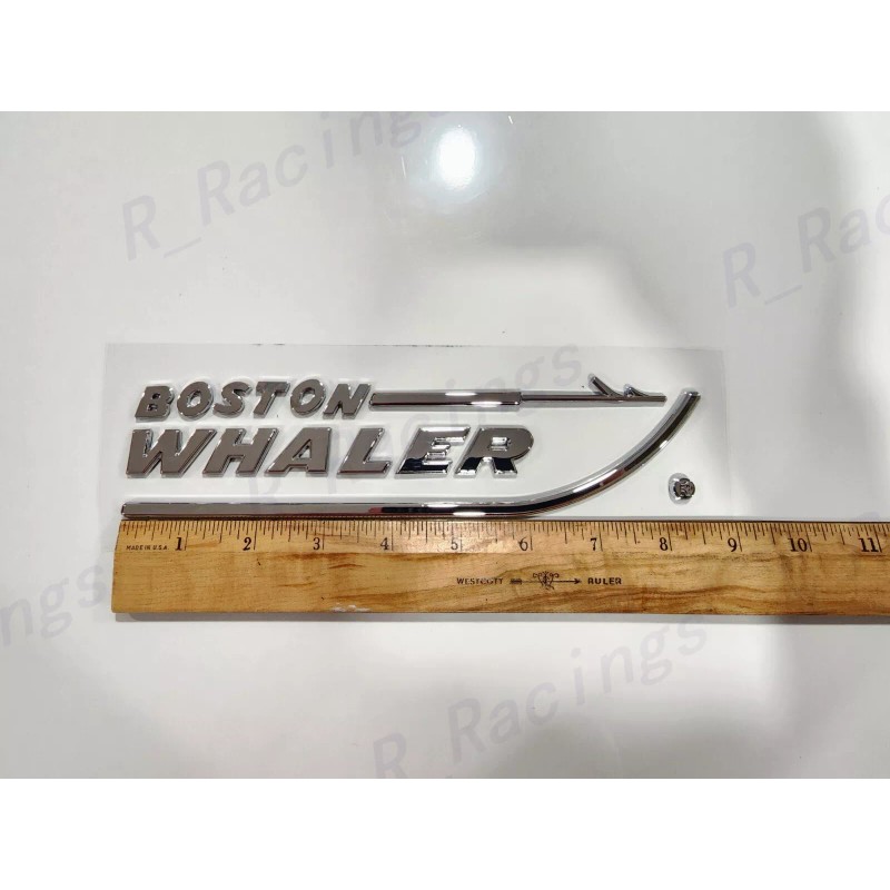 BOSTON WHALER NEW 3PCS NEW BOSTON WHALER EMBLEM BADGE LETTERS