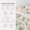 LINENS & HUTCH Bedding Bundle, Patterned Microfiber Comforter Set and