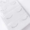Musegetes 3 Pairs Lower Eyelashes False Eyelashes Transparent Axis False