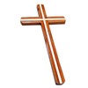 StonKraft Jesus Christ Cross Catholic Wooden Crucifix for Wall, Church