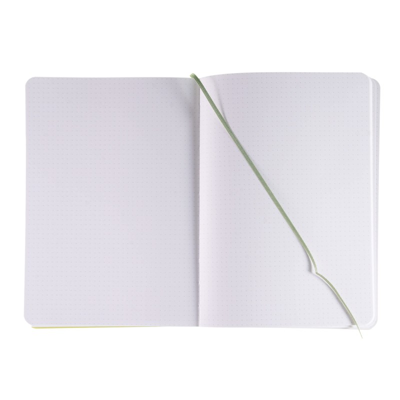Fabriano Ecoqua Plus Stitch-Bound Notebook, 8.3" x 11.7", A4, Dotted,