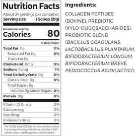 Orgain Collagen +superfoods with 20 Grams of Grass-fed and Vitamin C