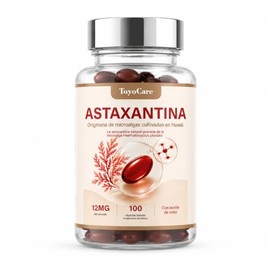 Astaxantina 12 mg Axtansantina, 100 Cápsulas Blandas, 1 frasco