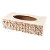 Ideen mit Herz Cosmetic Tissue Box | Wooden Tissue Dispenser