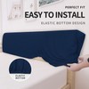 Easy-Going - Funda elástica para cabecero de cama, pequeña funda