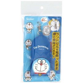 Skater ZKC1-A I'm Doraemon Sanrio Key Case Key Holder with Reel