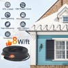 HEATIT 8JHSF1 75ft Heat Tape for Roof and Gutters, Gutter