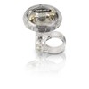 XLC Unisex – Erwachsene Fahrradglocke DD-M12 Durchmesser 36 mm, Silber,