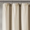 Lush Decor Linen Button Shower Curtain, 72" W x 72"