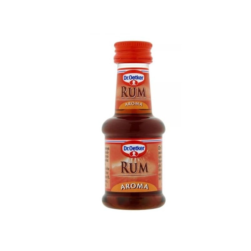 Dr. Oetker Baking Aroma RUM Flavor 38 ml bottle AND