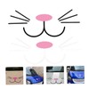 iplusmile 4pcs Reflective Car Stickers Auto Decor Decals for Vehicle