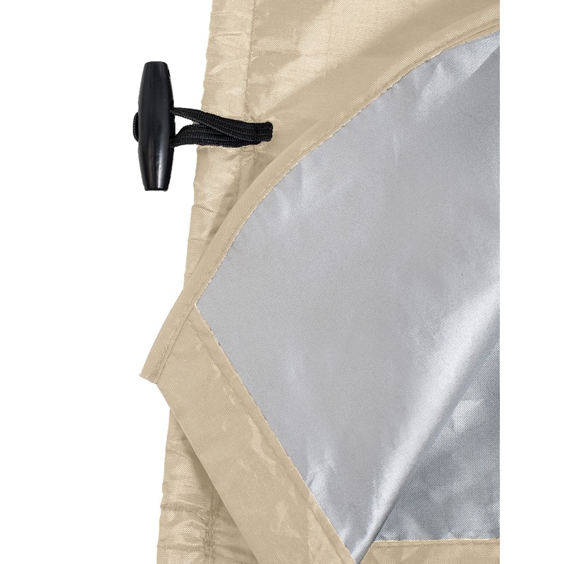 Altabebe AL7012-03 Pushchair Awning with Side Protection Bleached Sand