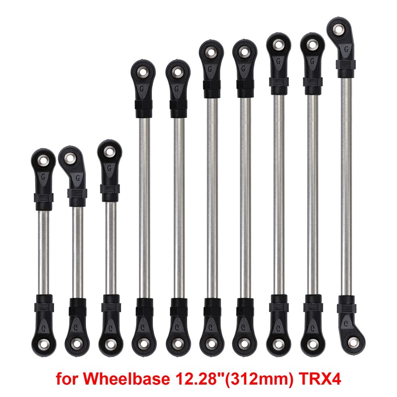 INJORA RC Tie Rods, Crawler Chassis Link Rod for 1/10