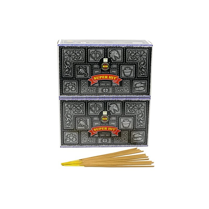 Satya Shrinivas Sugandhalaya Super Hit Incense Sticks Indian Black Pack