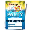 YSTEP Pool Party Birthday Invitations, 20 Invite Cards with Envelopes,