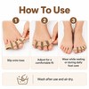 Silicone Toe Separator for Everyday Foot Care – Reusable 3-Hole
