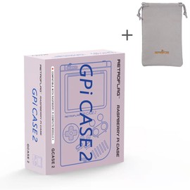 Retroflag GPi Case 2 for Raspberry Pi CM4, with 3.0” LCD and 4000mAh Li-on rechargeable battery, Type C charging port and Pi easy install with Carrying Bag