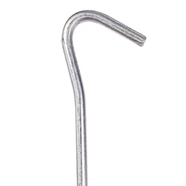 GroundMaster Tent Pegs | 9" Heavy Duty Galvanised Tent Pegs | Long Multipurpose Stakes (Pack of 20 Pegs)