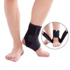 Adjustable Ankle Support Brace | Neoprene Compression Wrap for Sprains,