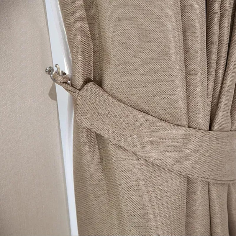 AMONENZ 6 Pcs Wall-Mounted Curtain Hocks, G Shape Tieback Hooks,