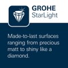 GROHE 26409000 26409 Tempesta 210 Showerhead, StarLight Chrome