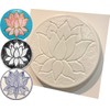 Lotus Flower Concrete or Plaster Mould Reusable ABS Mold