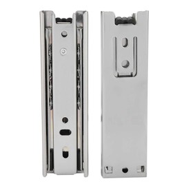 Heavy Duty Drawer Slides, 2 Pieces of 5 Inch Short Mini Drawer Slides Furniture Guide Rail Heavy Duty Full Extension Drawer Slides for Cabinets, Cupboards