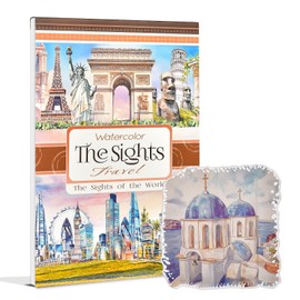 Snylcce Scenic Spot Theme Sticker Scrapbooking Supplies for Junk Journal, 20 Sheets PET Stickers - Vintage Journaling Stickers, Ephemera Sticker Book Pre Cut, Junk Journal Supplies, Planner