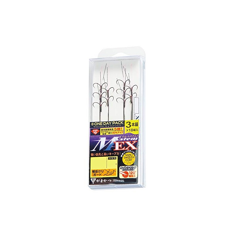 Gamakatsu OP 60160 G-HARD V2 M System EX, 3 Anchors,