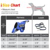DEWVIE Service Dog Vest Harness, Adjustable Dog Harness and Dog