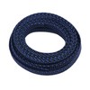 30ft PET Expandable Sleeving Wire Cable Sleeve (1/3", Blue&Black)